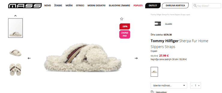 Михаил Поплавский тапочки Tommy Hilfiger