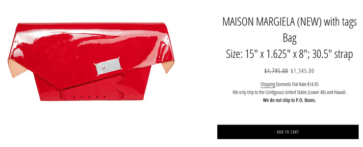 сумка-клатч MAISON MARGIELA