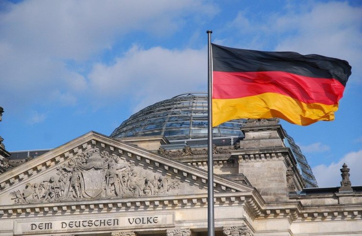 Германия, флаг Германии, Германия экономика