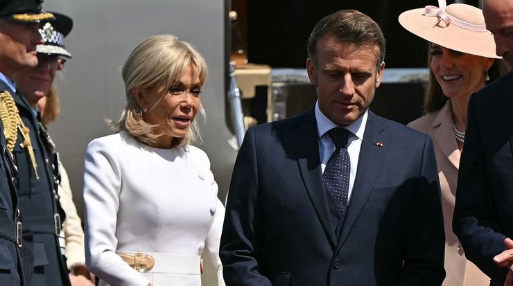 эмманюэль макрон, брижит макрон