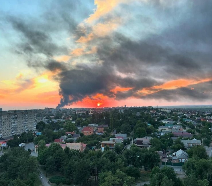 ростовська область, атака дронів, росія, нафтобаза