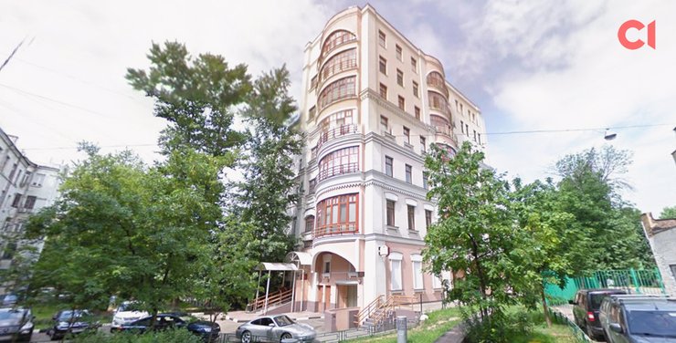 Дом в Москве на улице Малая Бронная на улице Малая Бронная.