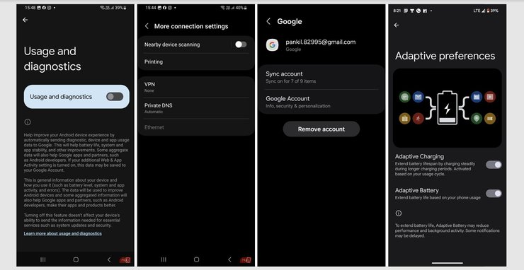 настройки android оптимизация