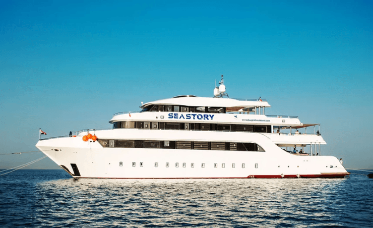 Sea Story, египет, затонула яхта