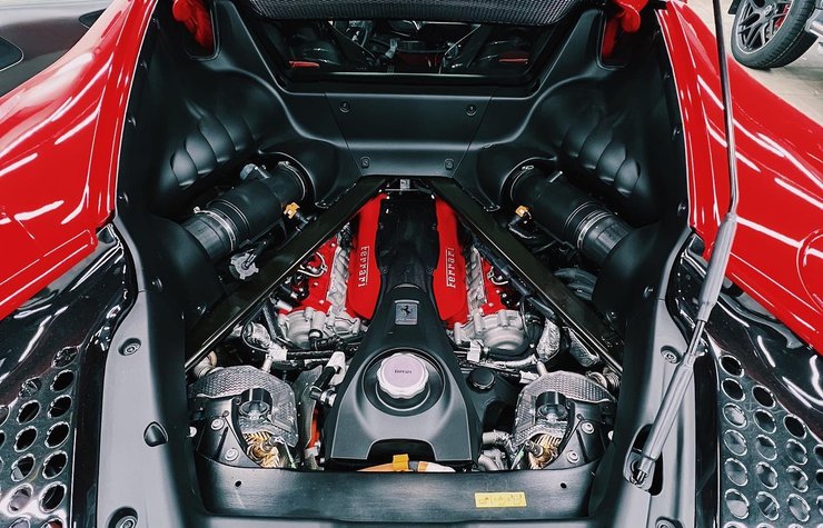 Ferrari SF90 Stradale, новый Ferrari SF90 Stradale, суперкар Ferrari SF90 Stradale, гибрид Ferrari