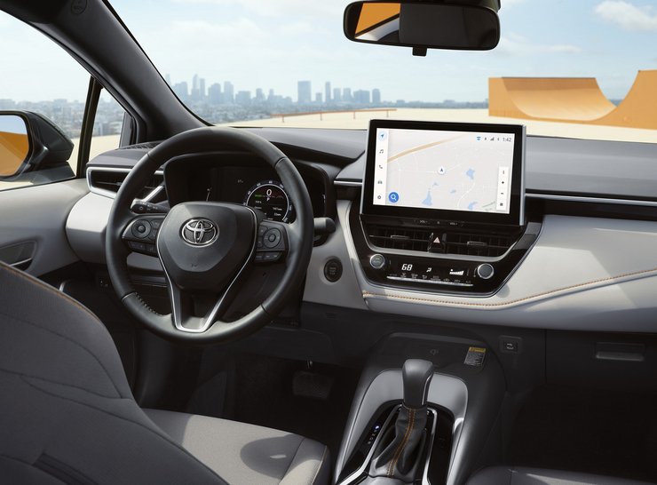 салон Toyota Corolla FX, Toyota Corolla, Toyota Corolla 2025, нова Toyota Corolla