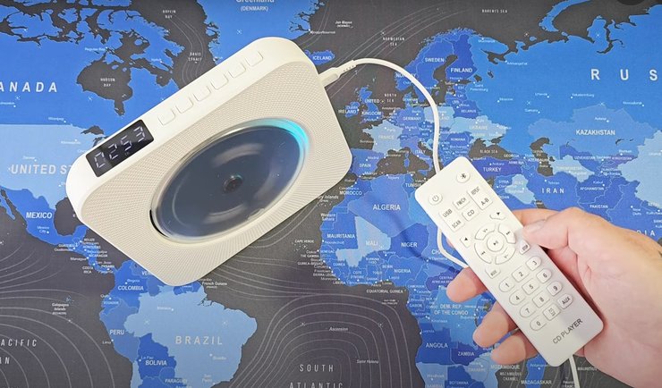 Gueray Portable Bluetooth CD Player