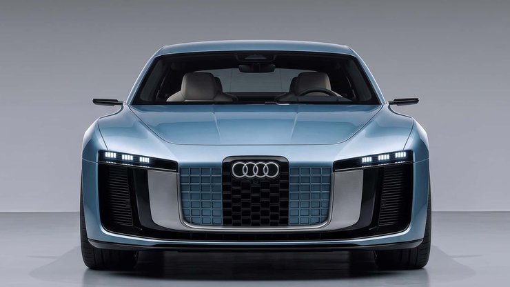 Рендер автомобиля Audi A8