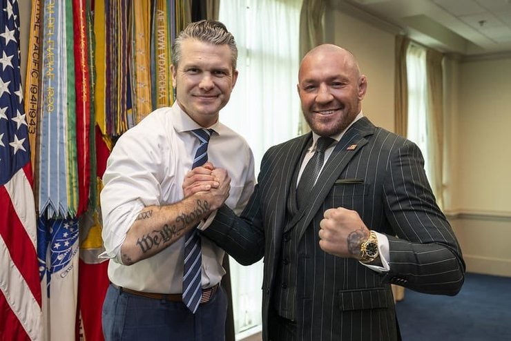 конор макгрегор піт хегсет