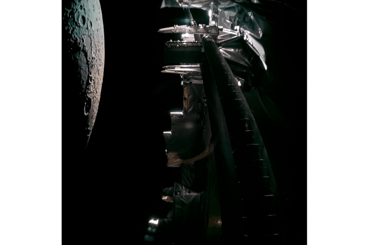 Місяць, JUICE, Місяць із космосу