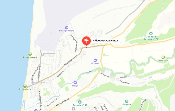 Федорівська вулиця в Севастополі