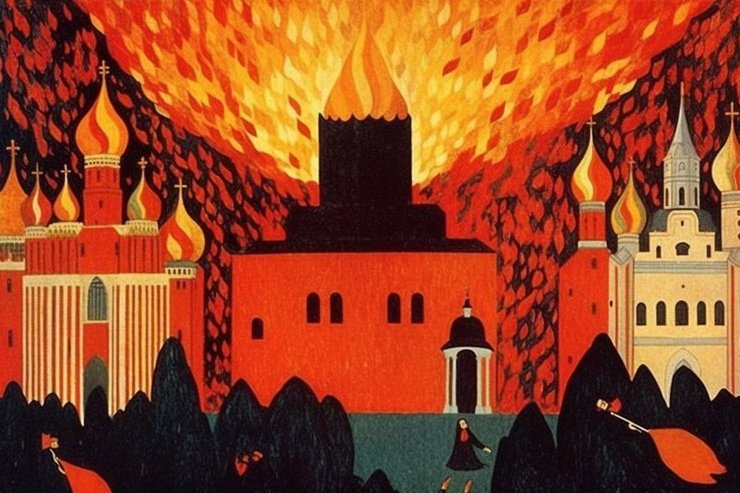 Одна із класичних картин Казимира Малевича