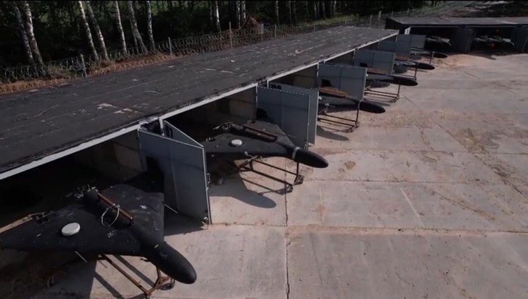 Оккупанты за несколько месяцев возводят площадки для пуска Шахедов