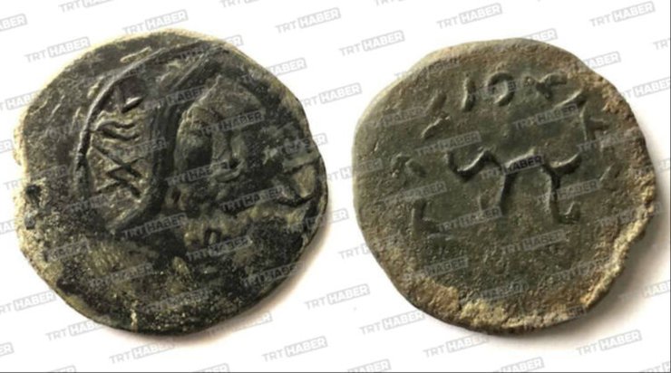 монета находка тюрки история надпись артефакт