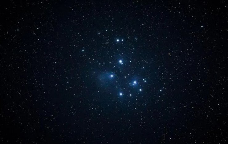 Плеяды, звездное скопление