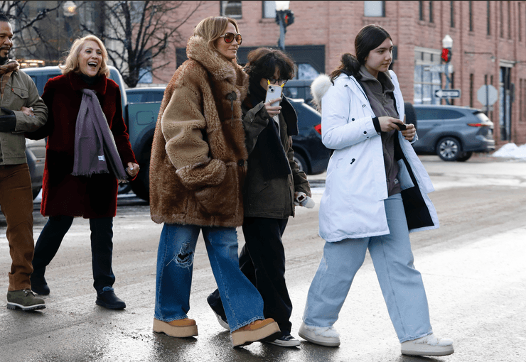 Дженнифер Лопес и ее дочь Эмма