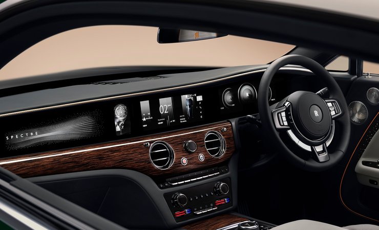 салон Rolls-Royce Spectre