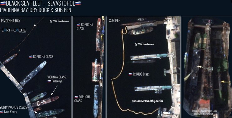 корабли РФ в Севастополе