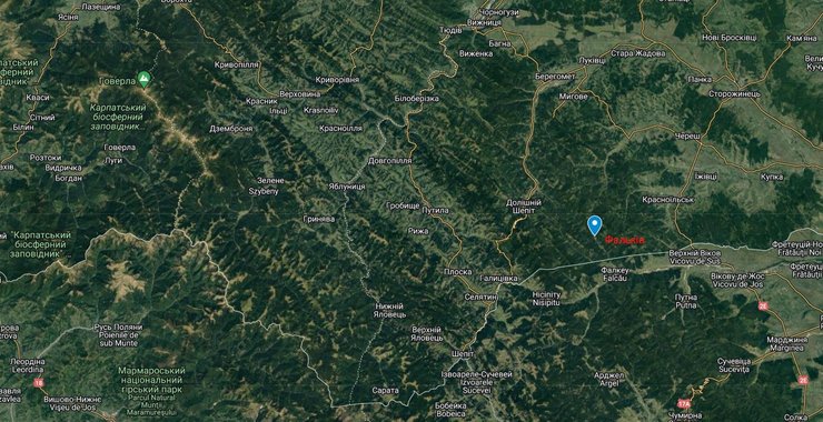 Граница Украины с Румынией