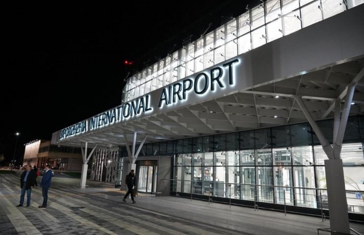 новый терминал аэропорта Запорожья