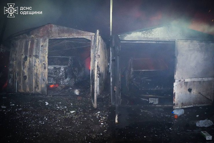 Атака на Одессу 17 февраля