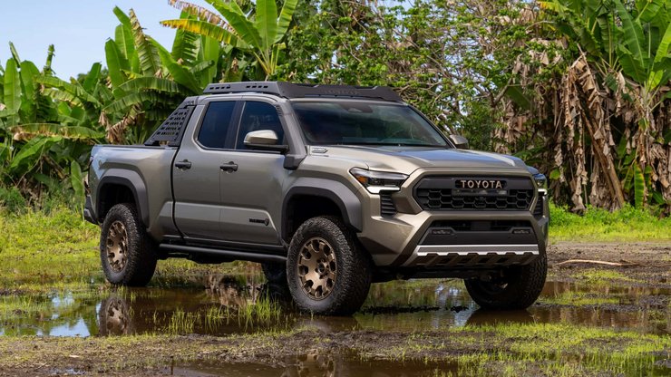 toyota tacoma trailhunter, Toyota Tacoma 2024, Toyota Tacoma, новая Toyota Tacoma, пикап Toyota