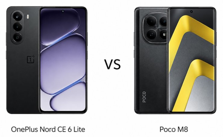 OnePlus Nord CE 6 Lite и Poco M8 обзор