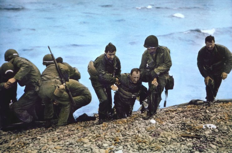 Американські десантники, Друга світова, документальне фото