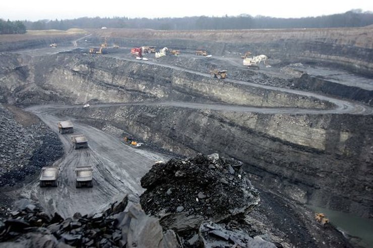 шахта, уголь