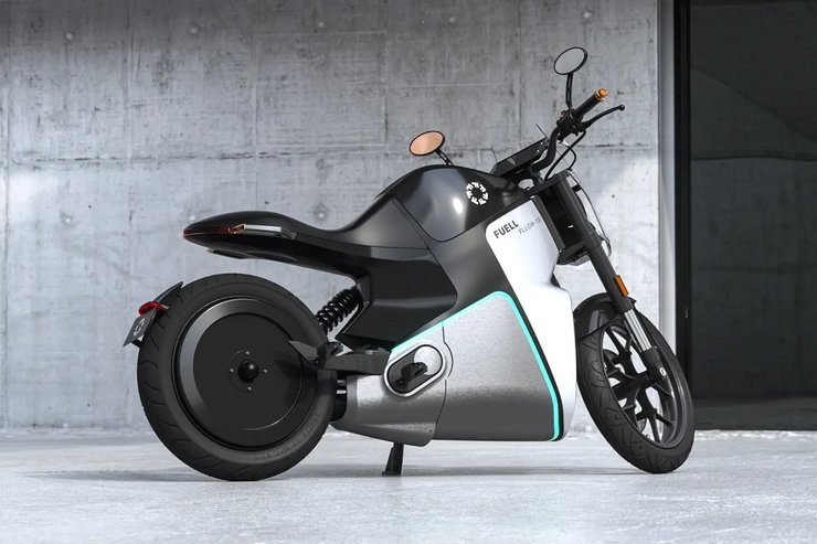 Fuell Fllow, электромотоцикл Fuell Fllow, электрический мотоцикл, электробайк Fuell