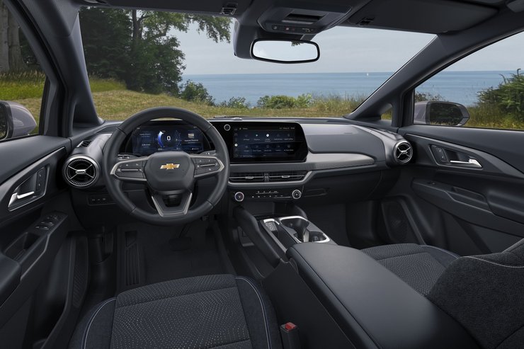 салон Chevrolet Equinox EV, Chevrolet Equinox, новий Chevrolet Equinox, електромобіль Chevrolet, Chevrolet Equinox 2024
