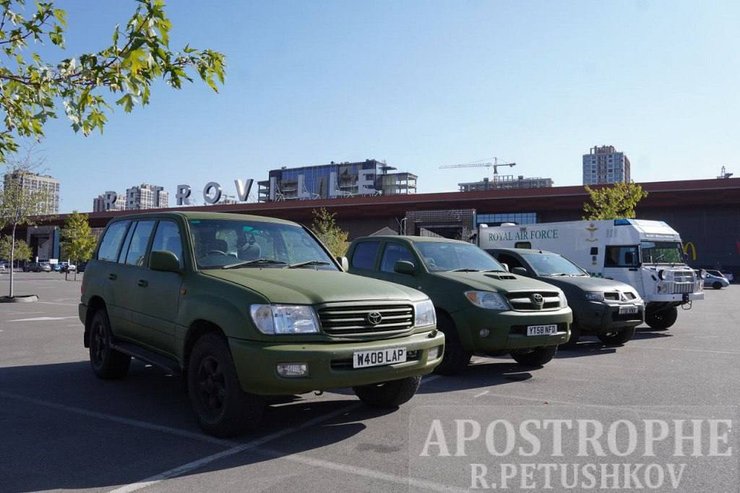 Техніка для 67 ОМБР ДУК ПС та 79 прикордонного загону ДПСУ