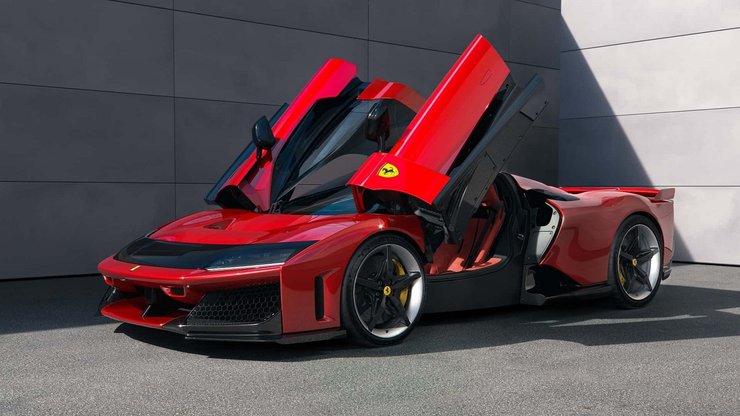 Ferrari F80 2025, новый Ferrari F80, суперкар Ferrari, самый быстрый Ferrari