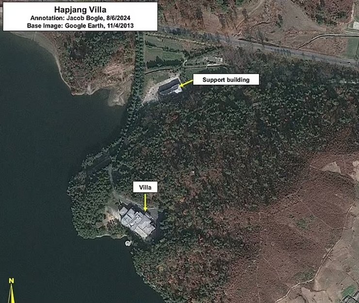 Вилла второй жены Ким Ир Сена была снесена