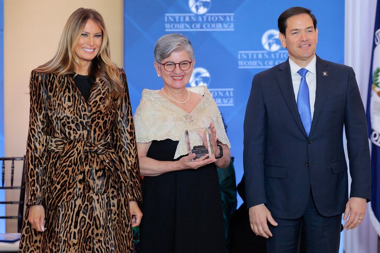 Меланія Трамп і Марко Рубіо