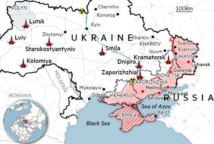 карта, обстрел, 15 августа