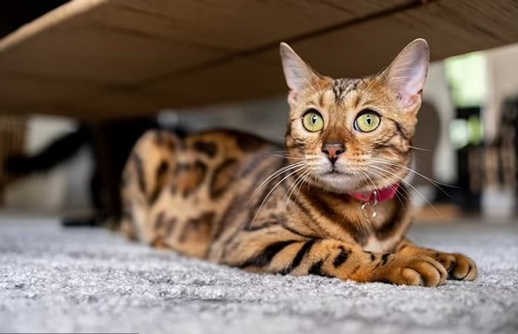 грайливі кішки, які кішки найграйливіші, грайливі породи кішок, активні коти, бенгальська кішка