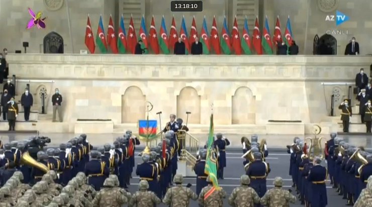 парад в баку, 10 декабря