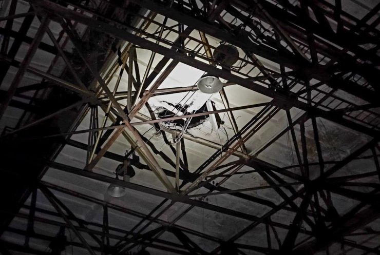 Последствия атаки на предприятие на Днепропетровщине