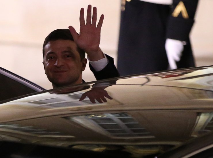 зеленский прощание