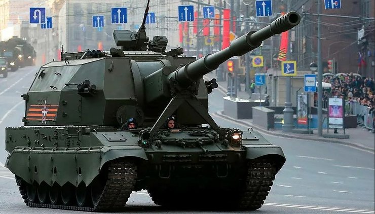 САУ "Коалиция-СВ", военная техника, РФ