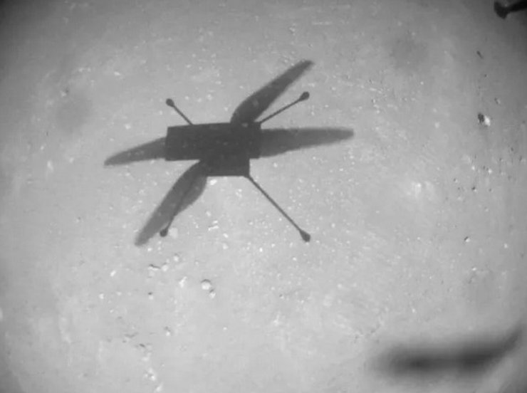 Ingenuity, вертолет, Марс