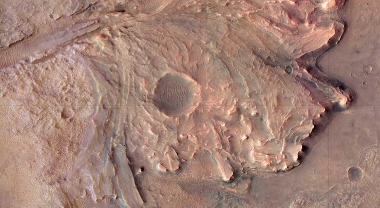 кратер Езеро, Марс