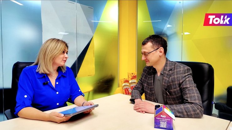 Генеральний директор ТОВ "Толк Україна" Ірина Береснєва та заступник генерального директора ТОВ "Дмитрук-Фудз" Андрій Юзвяк