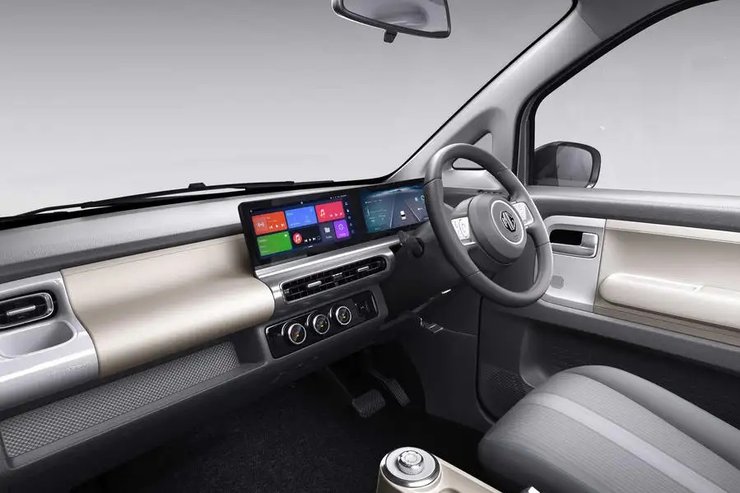 Салон MG Comet 2023, MG Comet 2023, MG Comet, новый MG, электромобиль MG