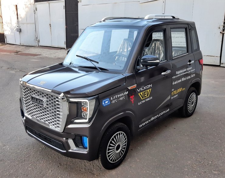 Електромобіль Lulida, український електромобіль, електричний кросовер