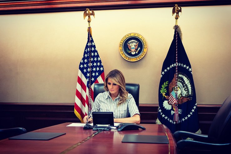 мелания трамп, дональд трамп, первая леди, белый дом, выборы в сша