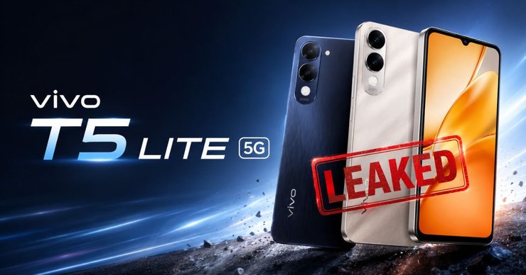 Рендер Vivo T5 Lite 5G