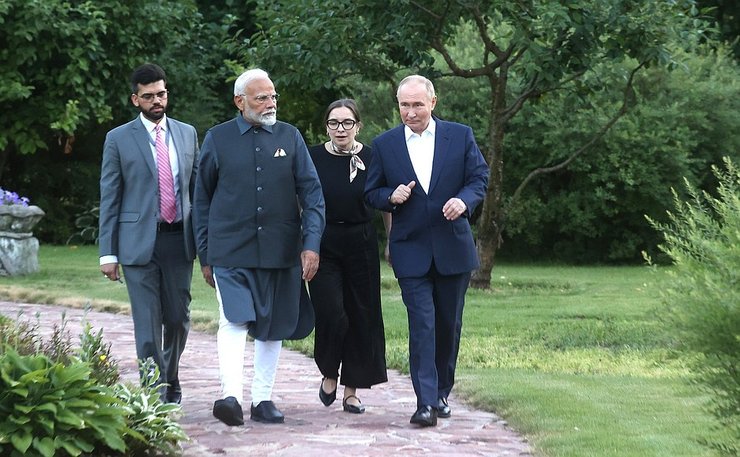 Нарендра Моди, Владимир Путин, путин моди