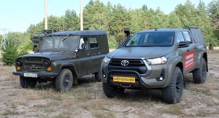 замена уаз в армии